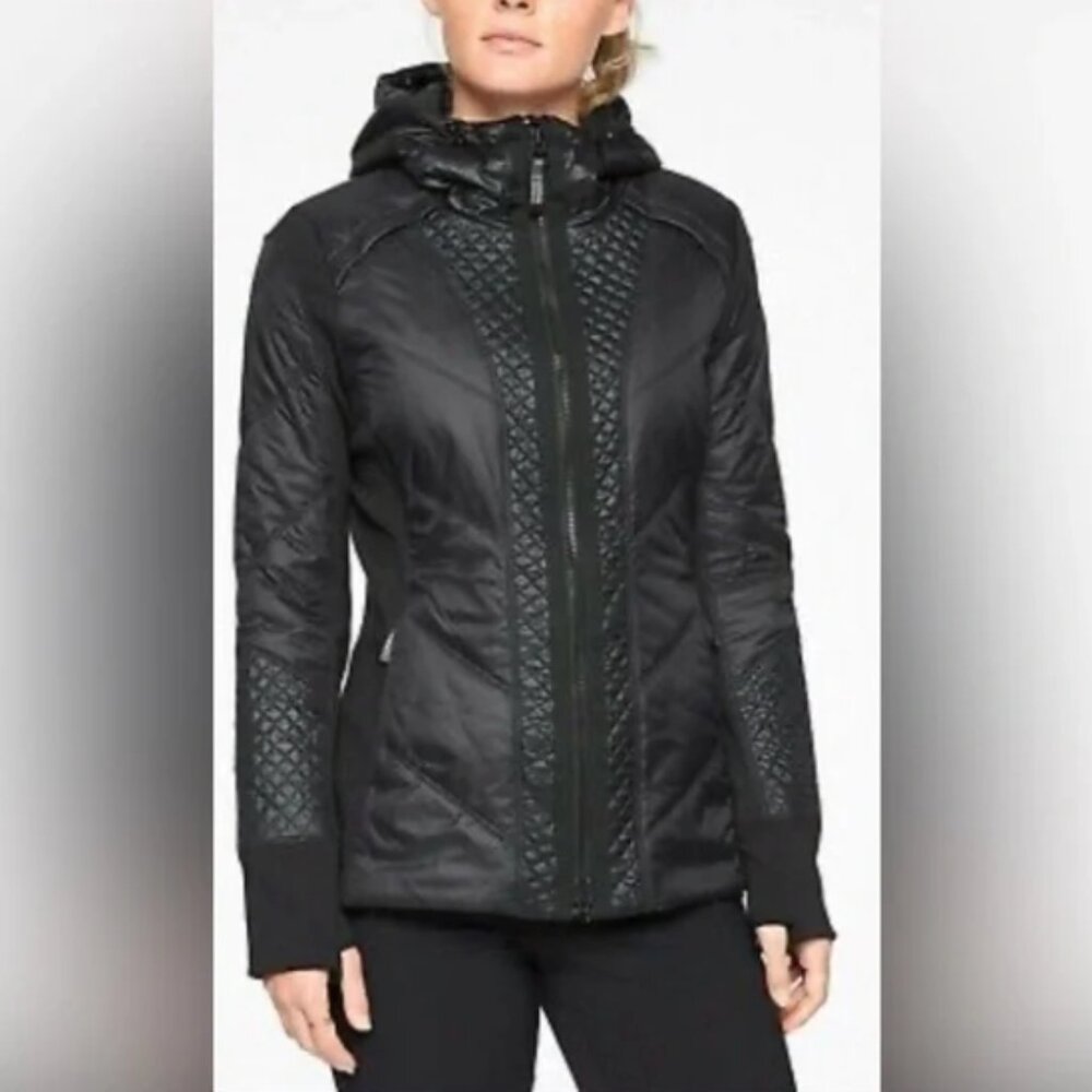 Athleta Rock Ridge Primaloft Jacket Black Womens' Medium